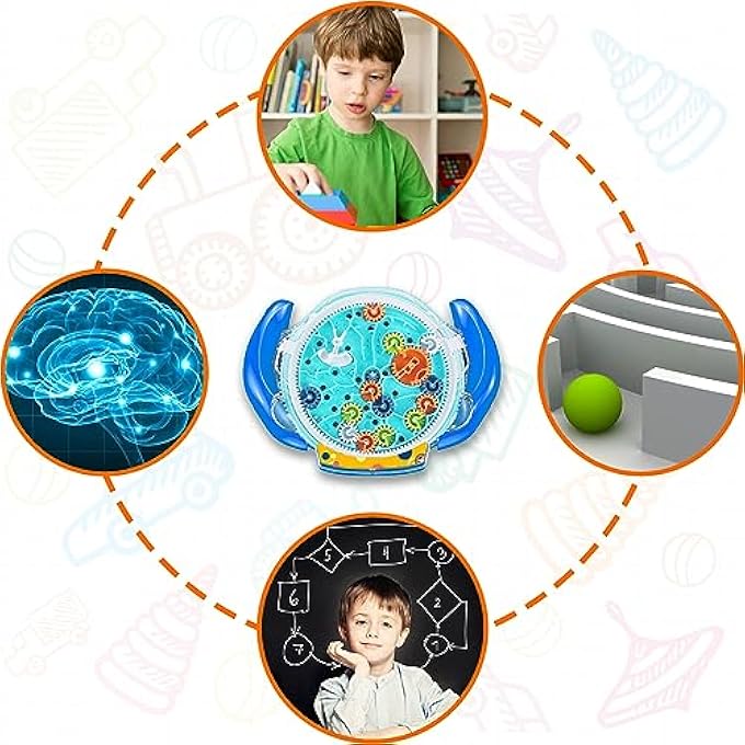 MAZE PUZZLE, 3D MAZE BALL GAME, BRAIN TEASER, GRAVITY BALL, PUZZLE TOY, GIFTS FOR KIDS, TEENS, ADULTS, HARD CHALLENGE - Image 4